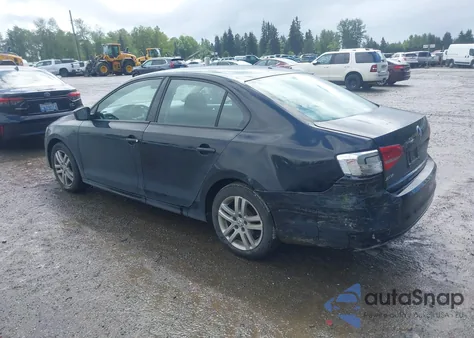 2015 Volkswagen Jetta 2.0L S из США, поврежденный, VIN 3VW2K7AJ4FM354917